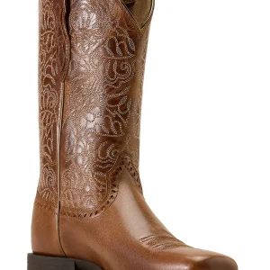 Botte Western Round Up Remuda Aged Tan - Femme